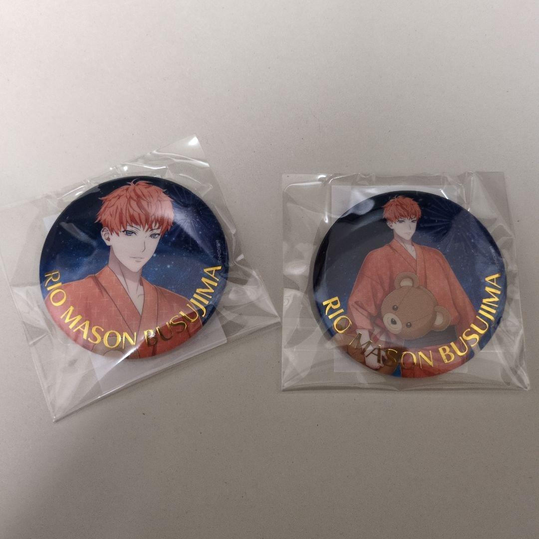 ヒプノシスマイク オンラインくじ 缶バッジ 毒島メイソン理鶯 - メルカリ