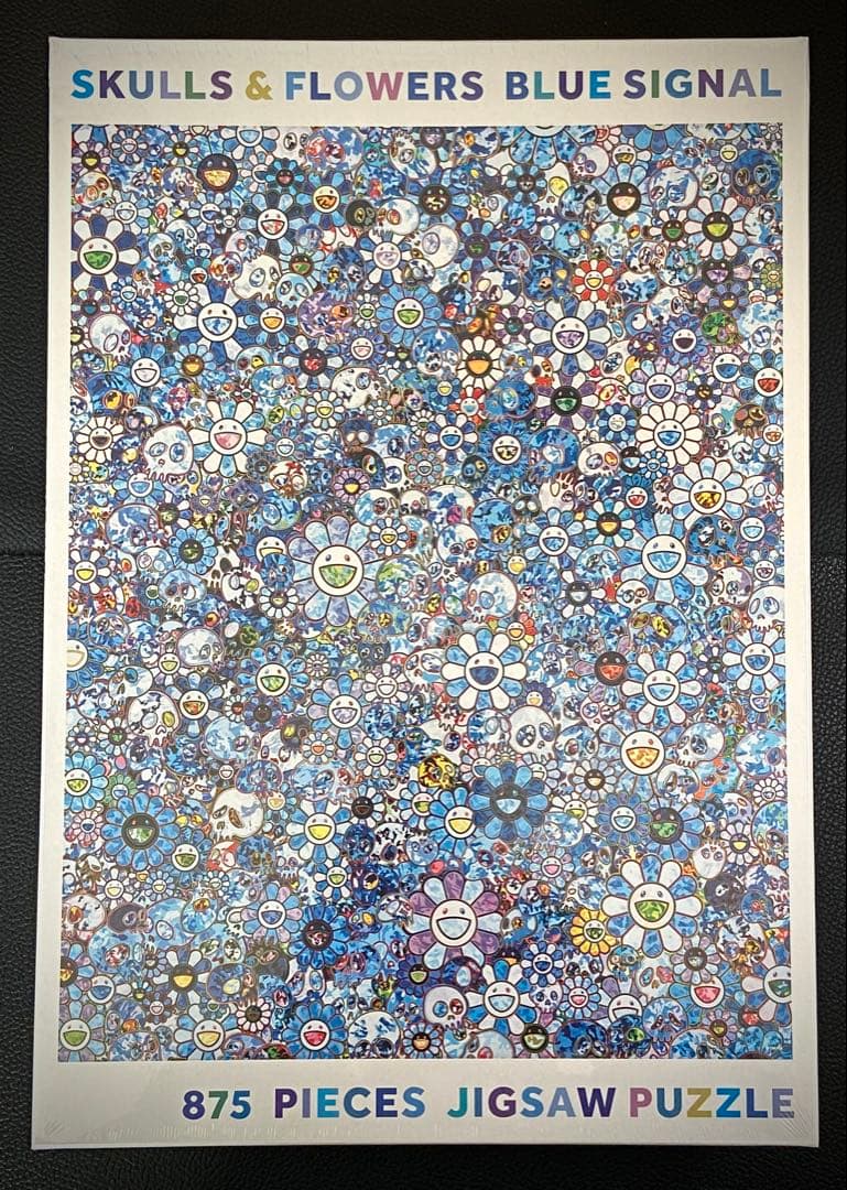 村上隆 SKULLS & FLOWERS BLUE SIGNA ジグソーパズル 村上隆 SKULLS & FLOWERS BLUE SIGNA ジグソーパズル - メルカリ
