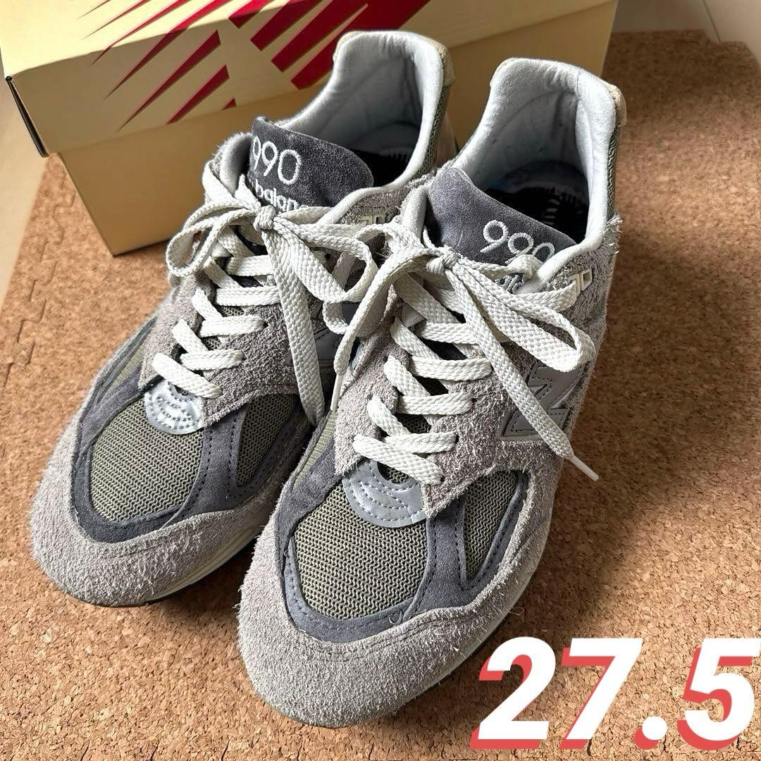 靴 New Balance 990V2 M990TD2/27.5cm