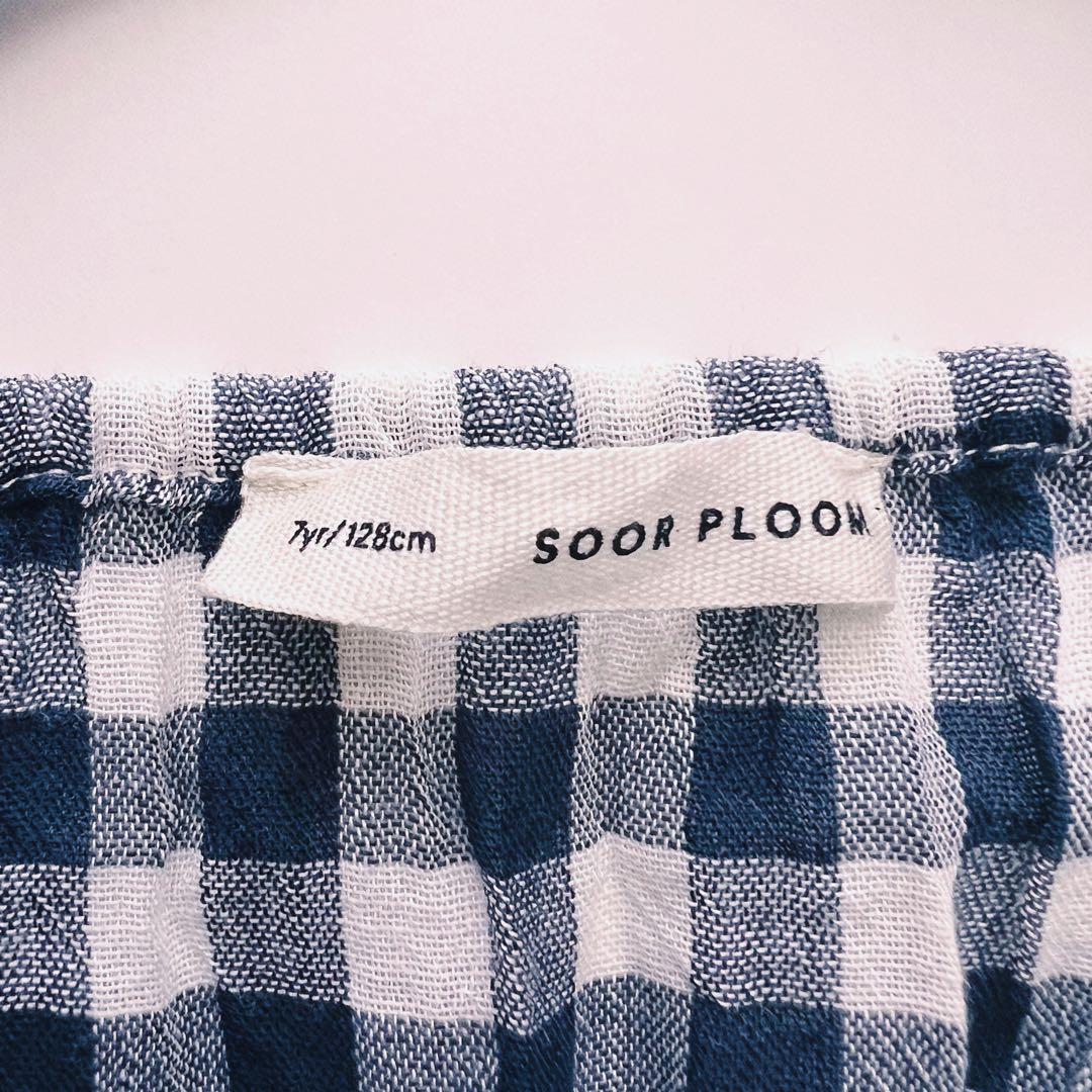Soor ploom Ines Romper(Gingham)7y - メルカリ