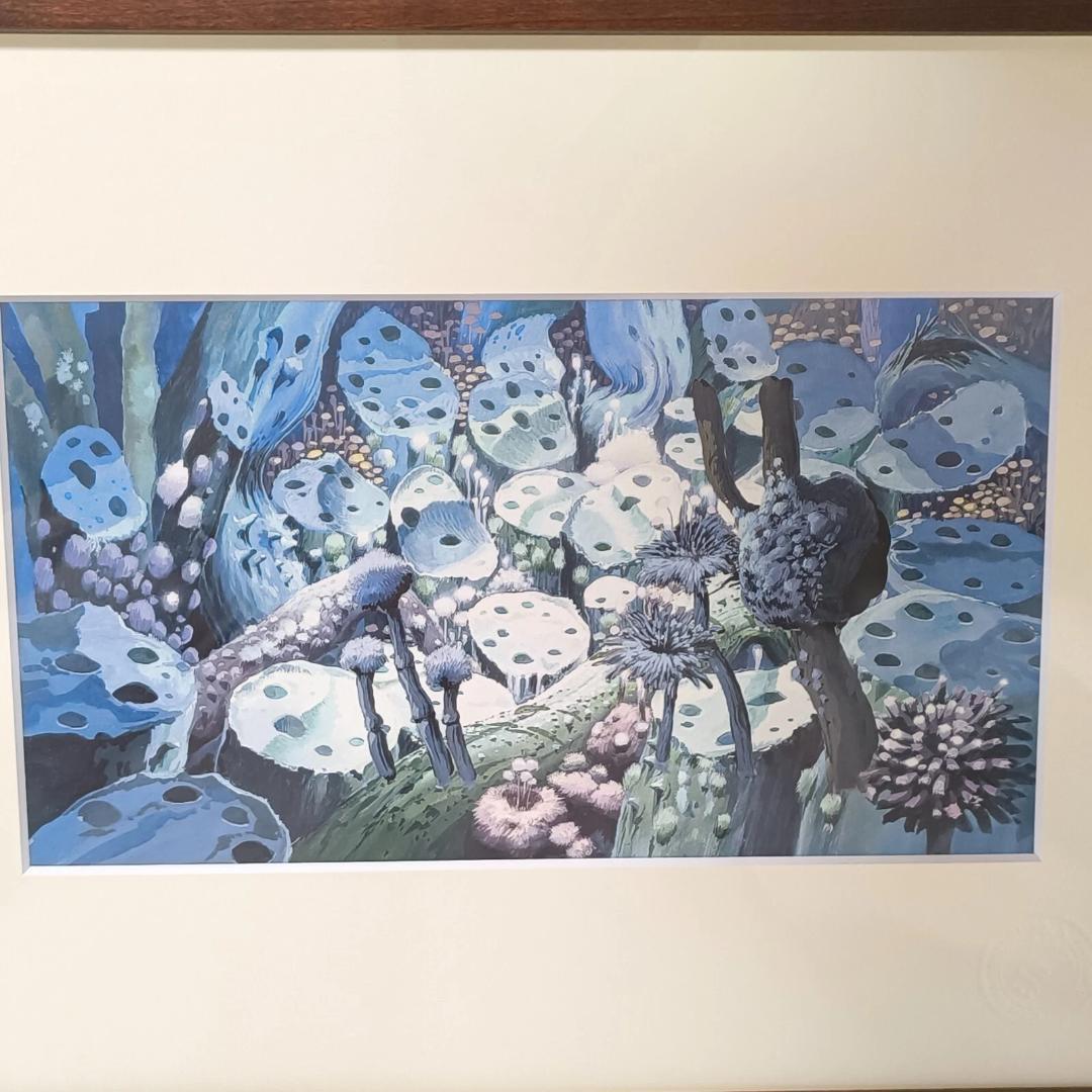 公式　風の谷のナウシカ 複製原画 スタジオジブリ 美術館　版画 アート