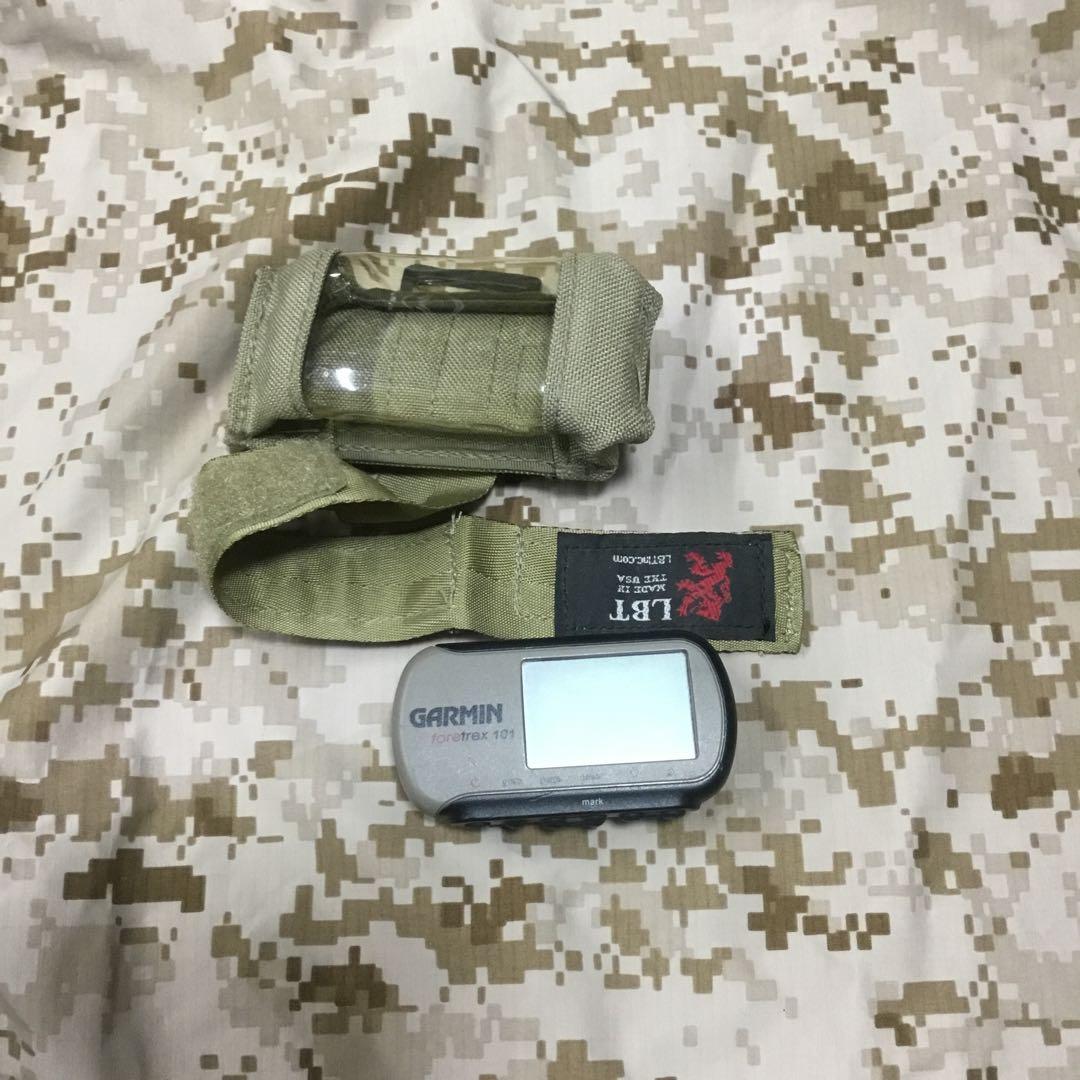 実物GARMIN101ガーミンLBT2626AポーチTAN