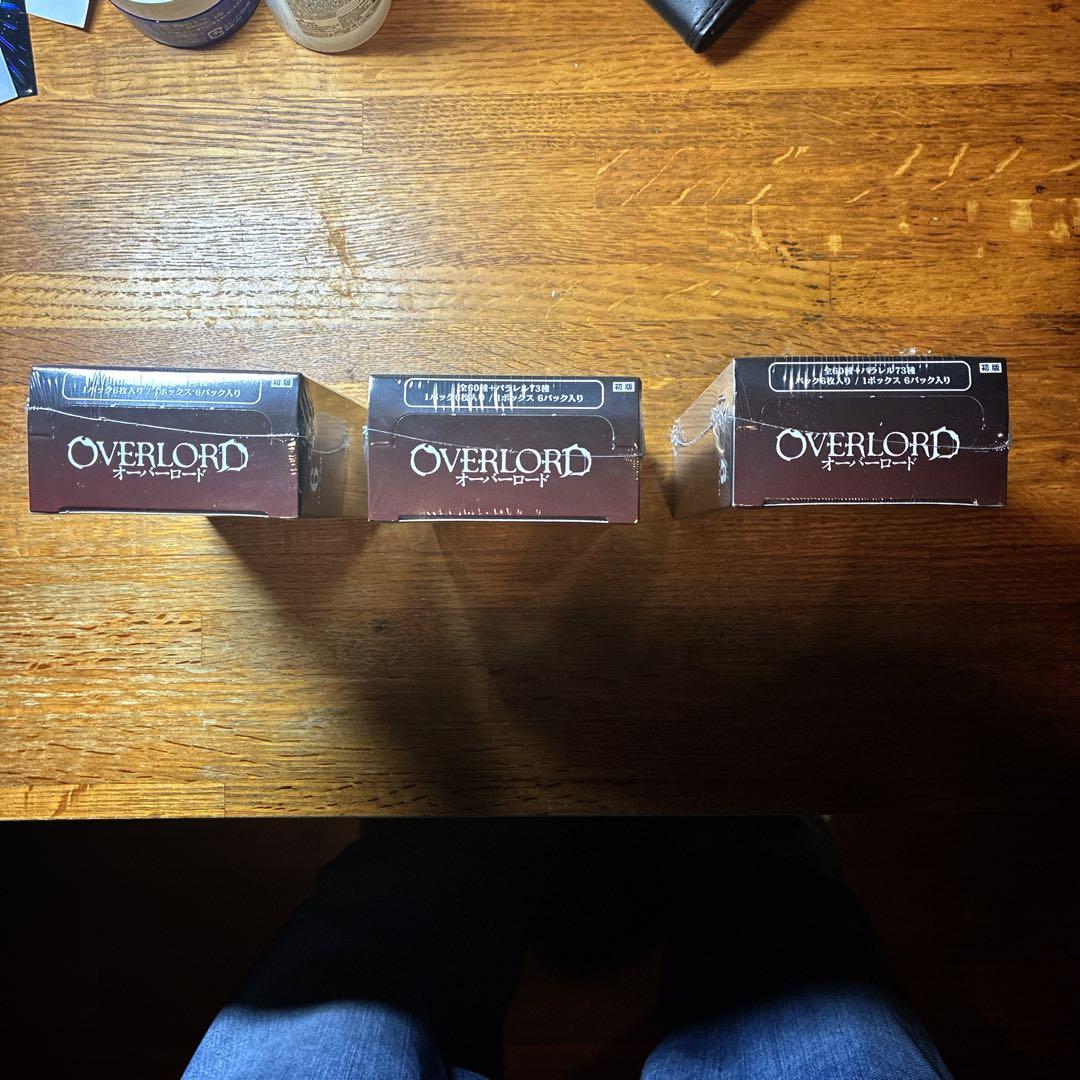 ス*ム様 ヴァイス オーバーロード 聖王国編 3box シュリンク付き 劇場