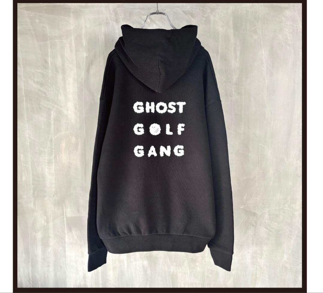 新品　GHOST GOLF GANG HOODIE (BLACK) TOPS | GHOST GOLF GANG