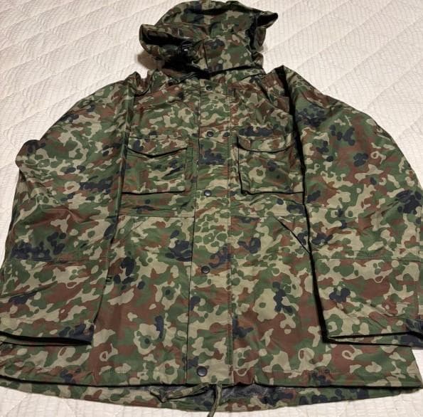 戦人 鎧 迷彩 レインウェアー 鎧 ゴアテックス 自衛隊 戦闘服
