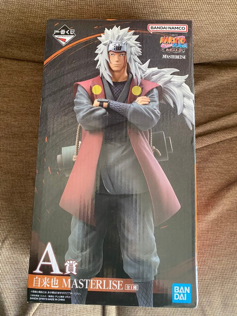 NARUTO 一番くじ　伝説の三忍A賞 自来也 一番くじ NARUTO-ナルト- 疾風伝 伝説の三忍｜一番くじ倶楽部｜BANDAI