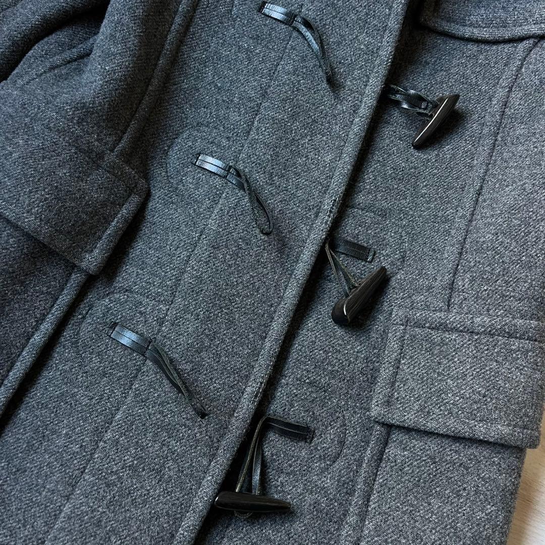 希少カラーピンクチェック バーバリーブルーレーベル ダッフルコート