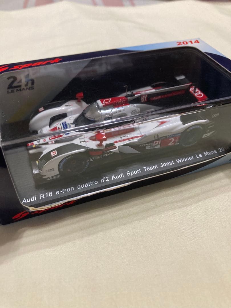 スパーク 1/43 アウディ R18 e-tron LM2014 No.2 優勝