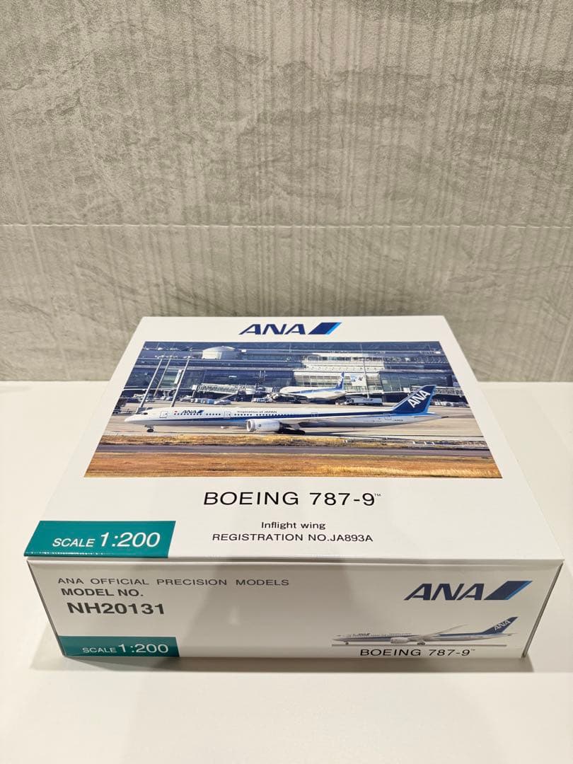 【新品未開封】全日空商事 1/200 ANA B787-9 JA893A