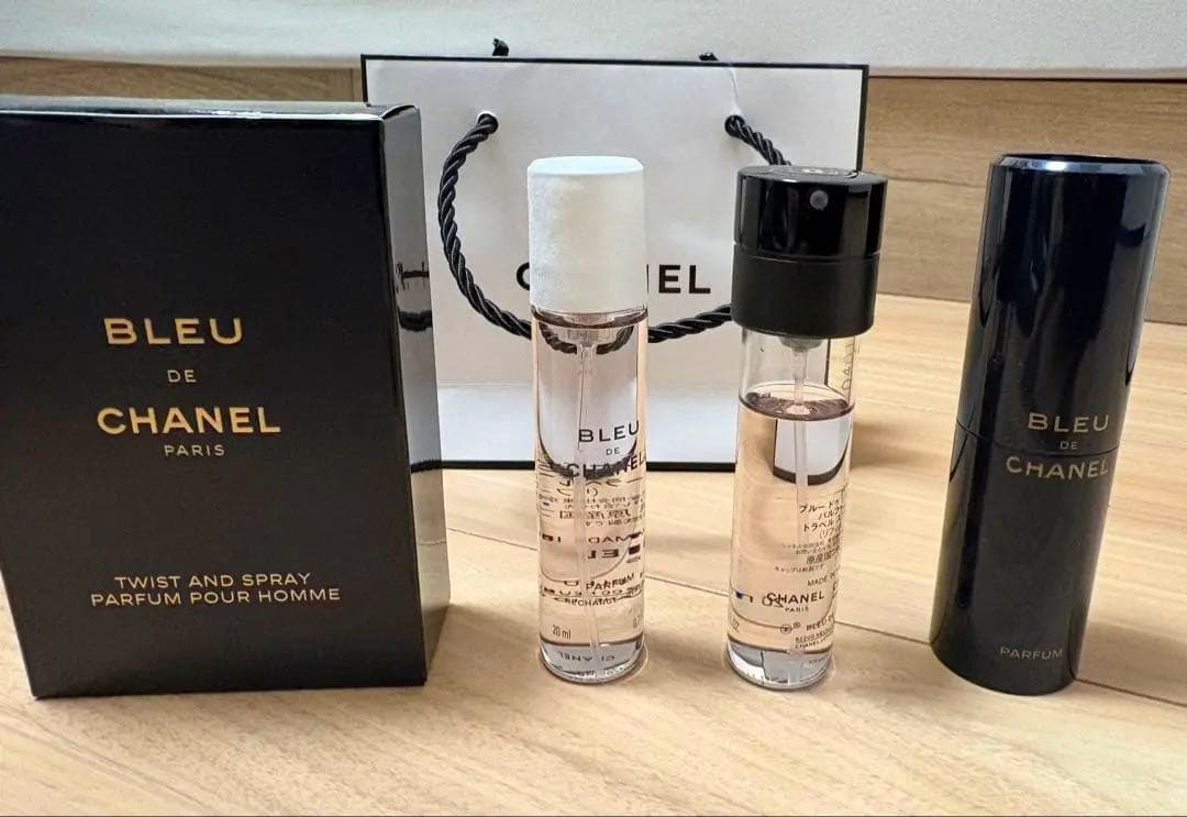 ブルードゥシャネル　トラベル　パルファム　本体　ルィフィル