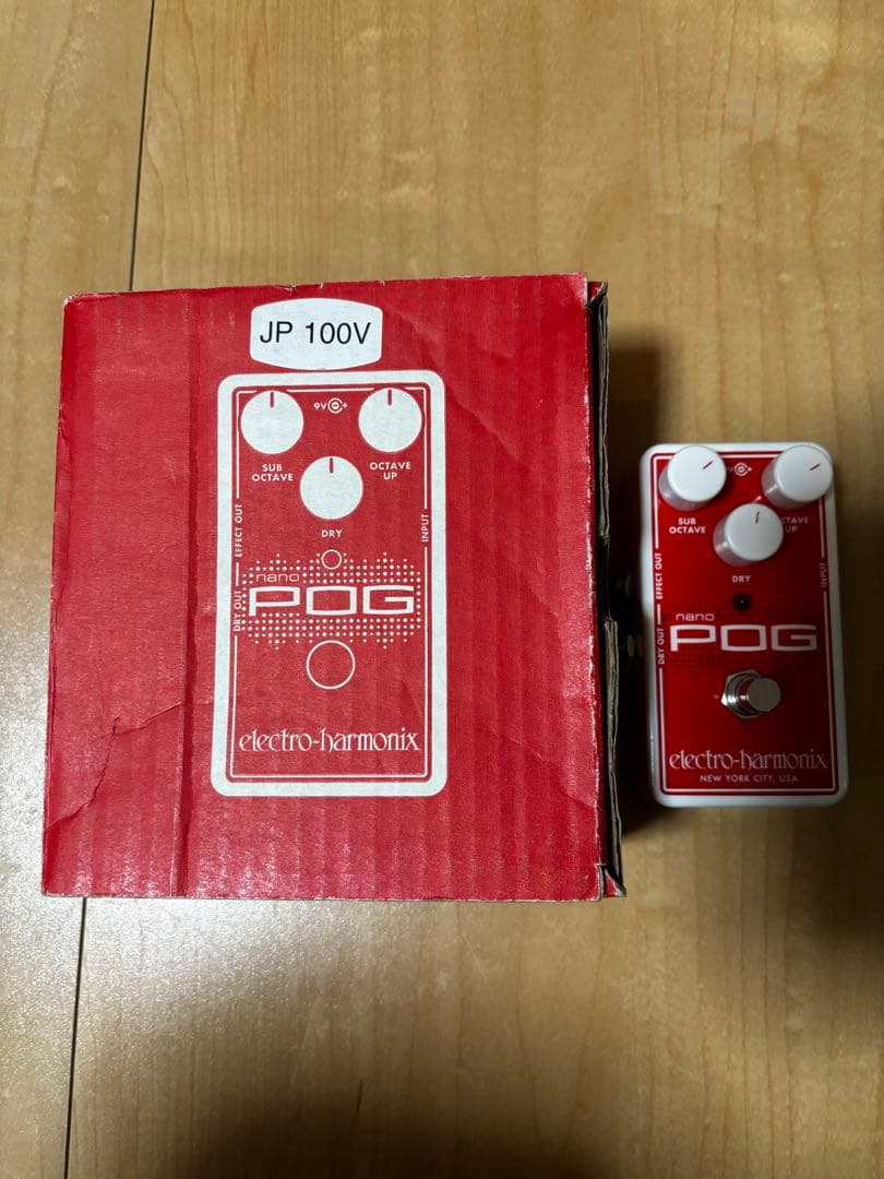 electro-harmonix nano POG 箱付き JP 100V