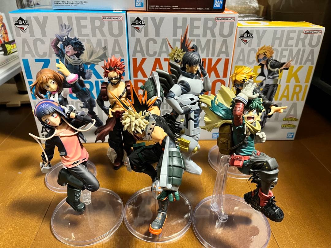 僕のヒーローアカデミア　一番くじ　フィギュアまとめ売り