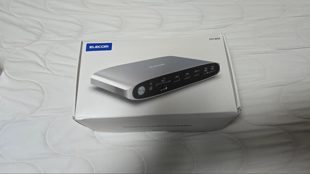 【新品未使用】ELECOM エレコム DST-W14 ドッキングステーション USB Type-C(TM) Displaylink対応 13in1 ドッキングステーション - DST-W14