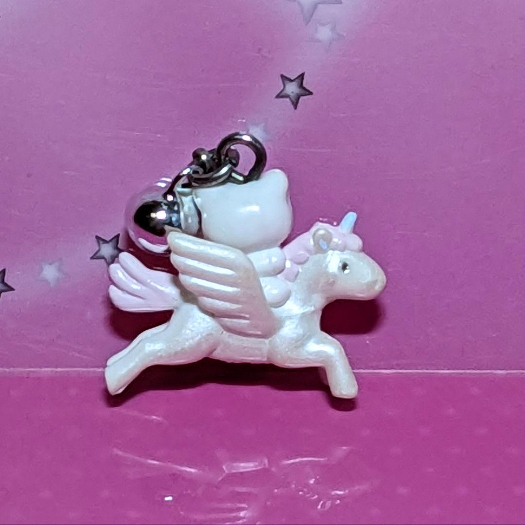 ハローキティ エンジェルキティ ペガサスキティ ストラップ 激レア