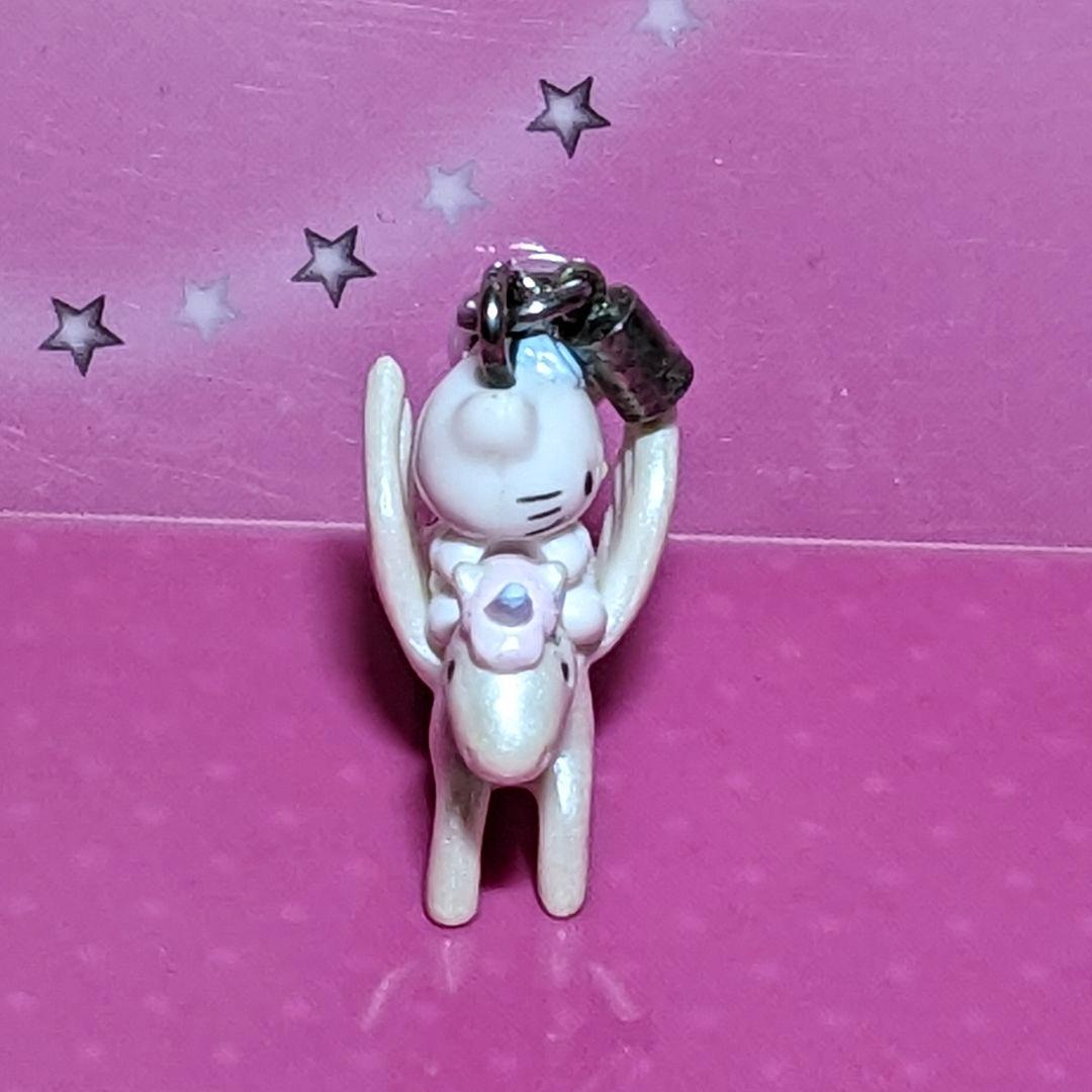 ハローキティ エンジェルキティ ペガサスキティ ストラップ 激レア