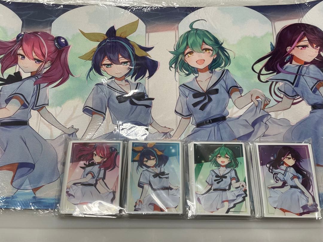 柚子シリーズ 白セーラー ミッドナイトブルー