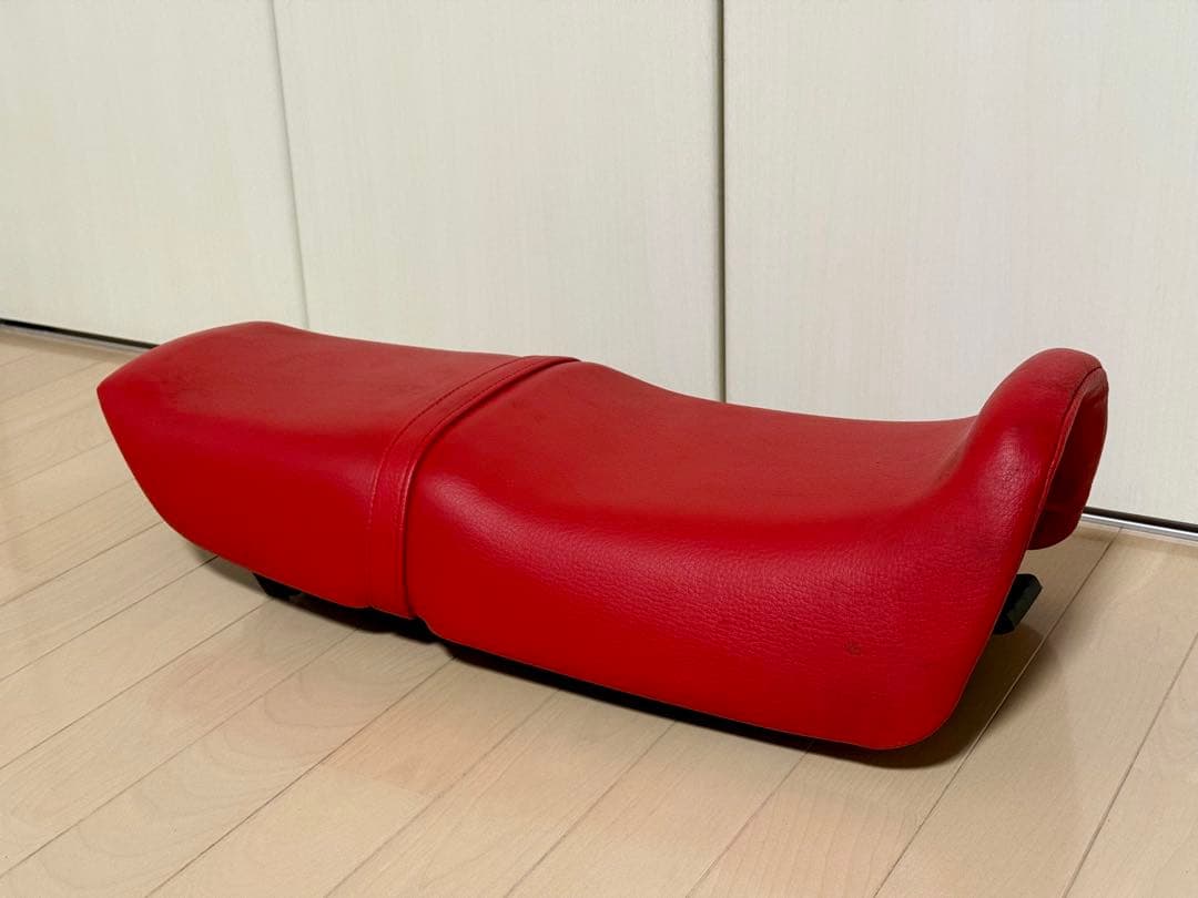 CBR400F 純正シート 中古 当時物 赤 NC17