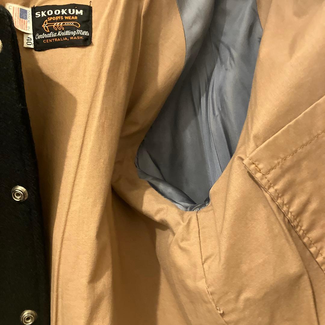 ☆SKOOKUM☆USA製 スタジャン ファラオジャケット size 40 - メルカリ