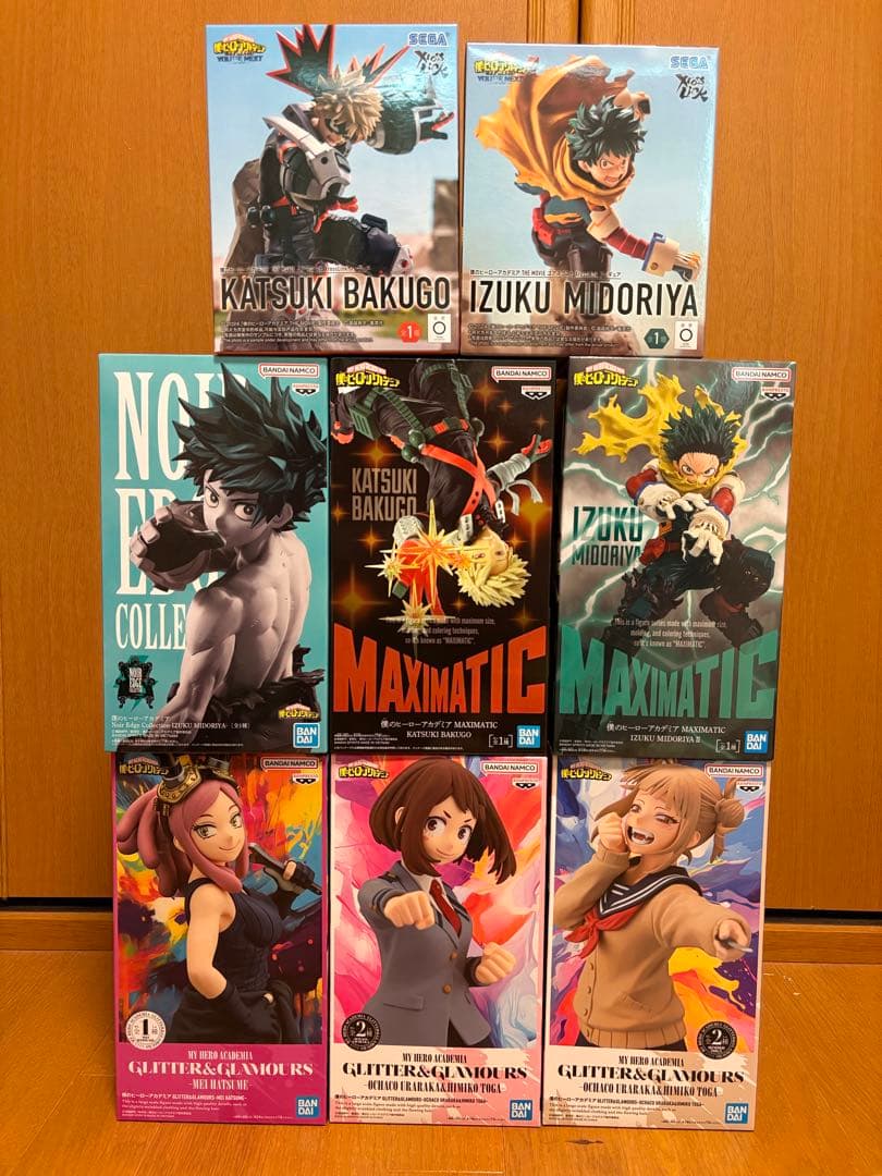 ヒロアカ マキシマティック 爆豪 他 プライズフィギュア 19個 まとめ