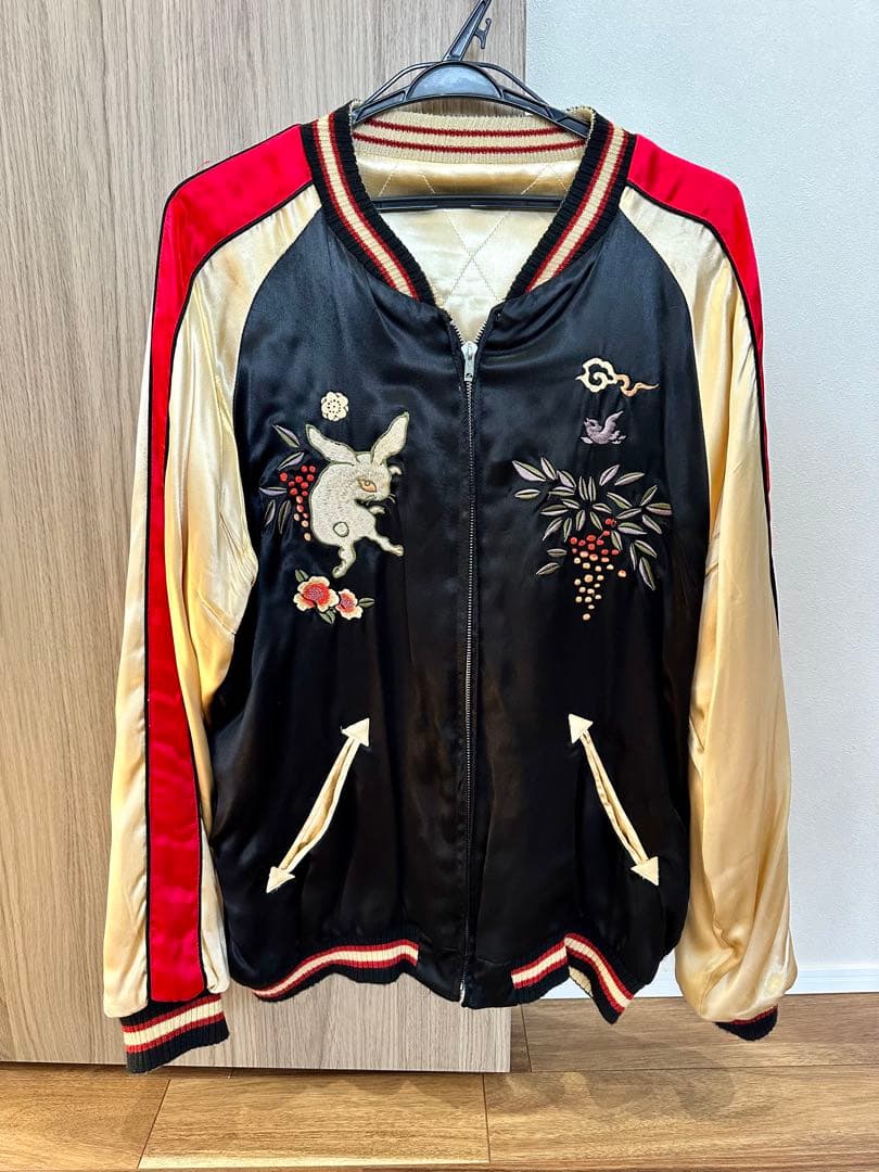 ちきりや スカジャン XL 和柄 JAPAN リバーシブル テーラー東洋