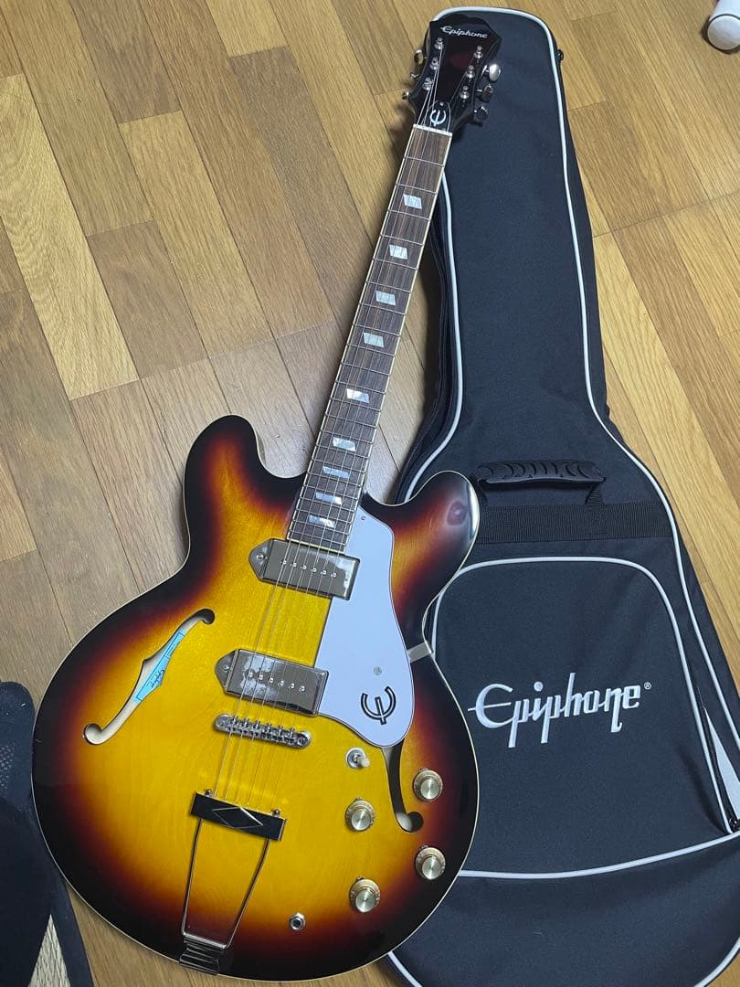リッケン工房調整済み！Epiphone Casino VS
