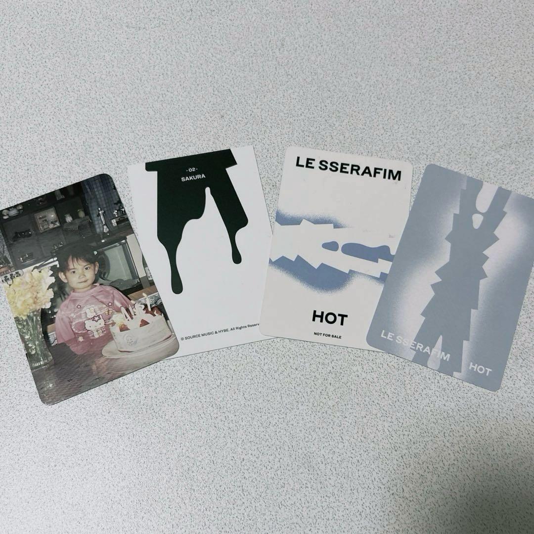 サクラ SAKURA トレカ セット LE SSERAFIM ルセラフィム - メルカリ