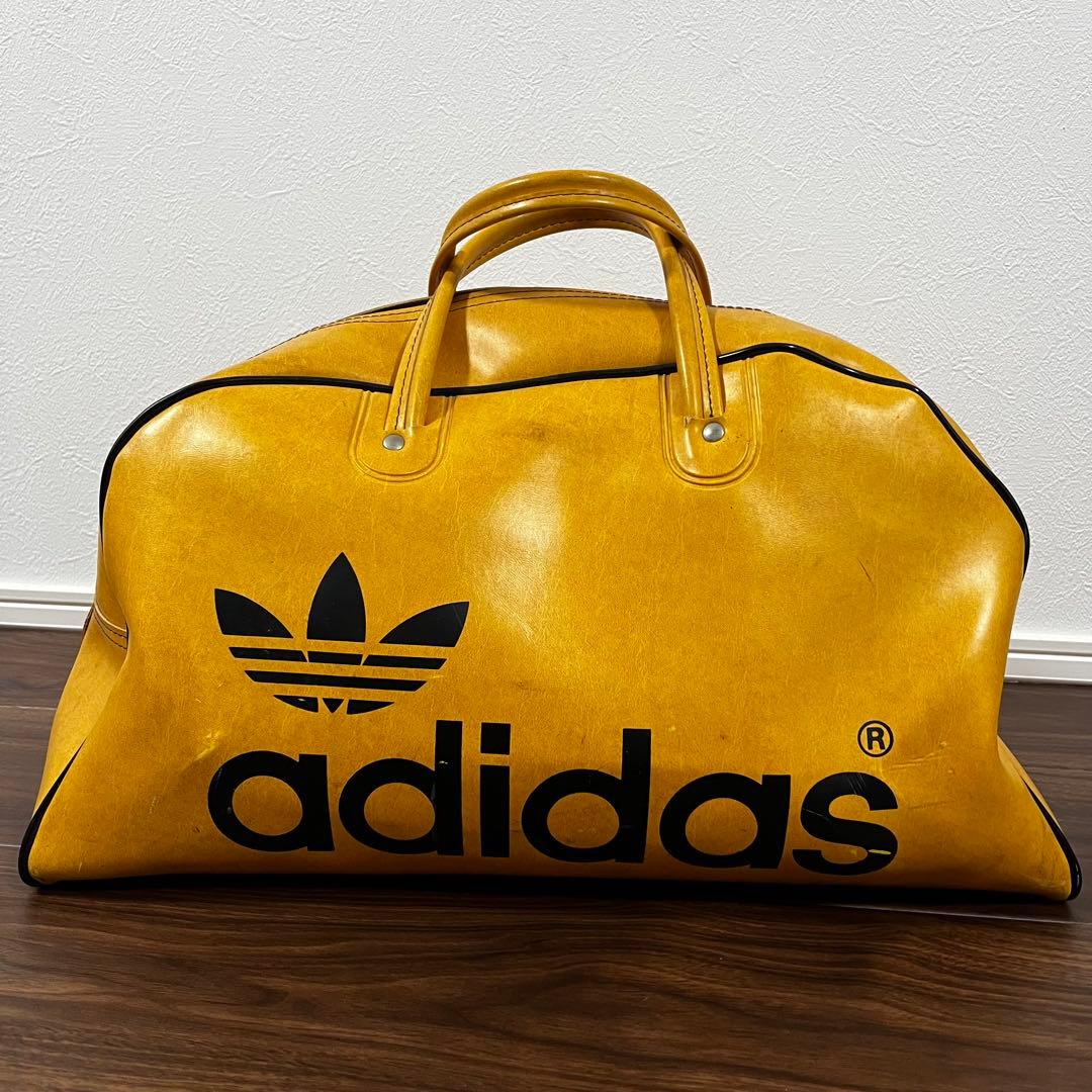 adidas アディダス 70s ヴィンテージ ボストンバッグ - メルカリ