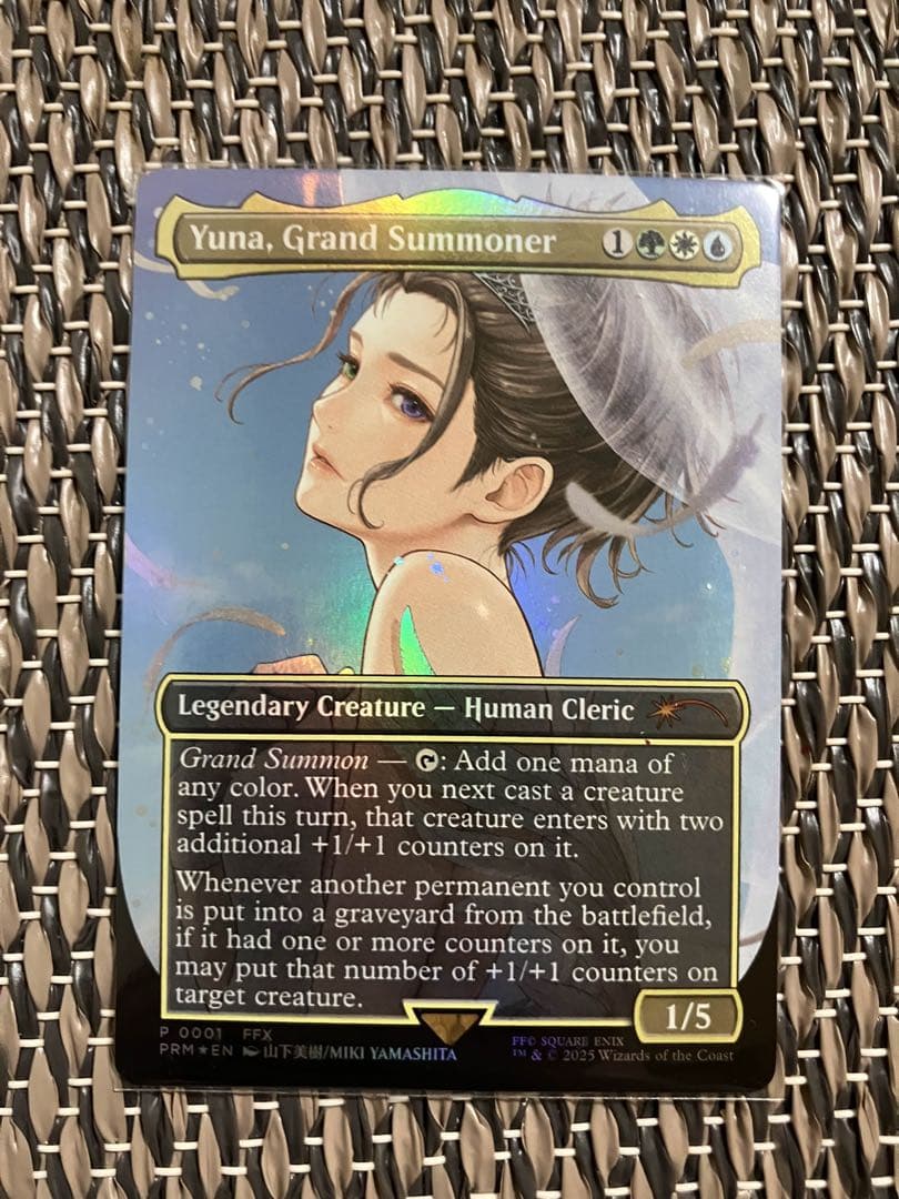 大召喚士、ユウナ Yuna, Grand Summoner プロモ　英語版 大召喚士、ユウナ/Yuna, Grand Summoner (その他 プロモ) - ジョニーの