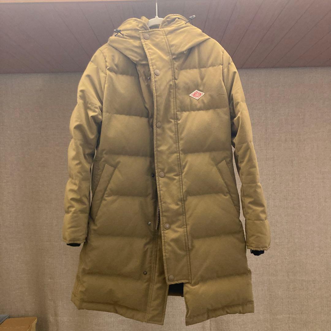 お値下げ】ダントン ロングダウンコート ベージュ34 - メルカリ