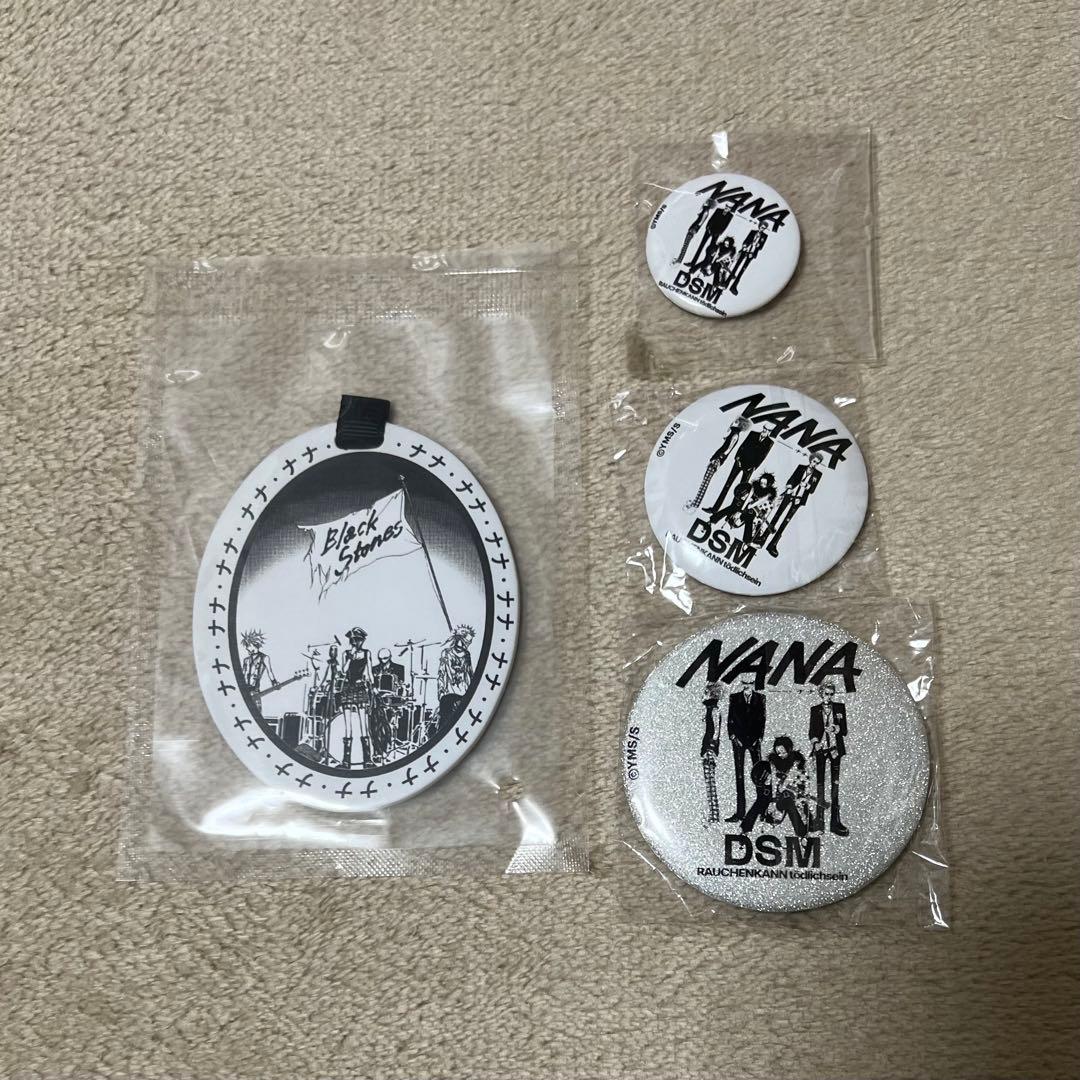 NANA 矢沢あい DSM 中国限定 大崎ナナ ブラスト 香り 缶バッジ セット