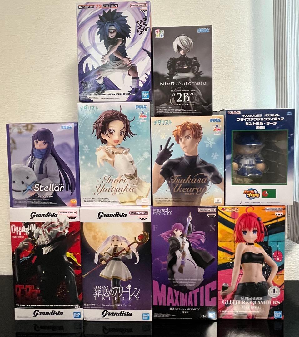 新作プライズフィギュア　10個まとめ売り　NARUTO フリーレン