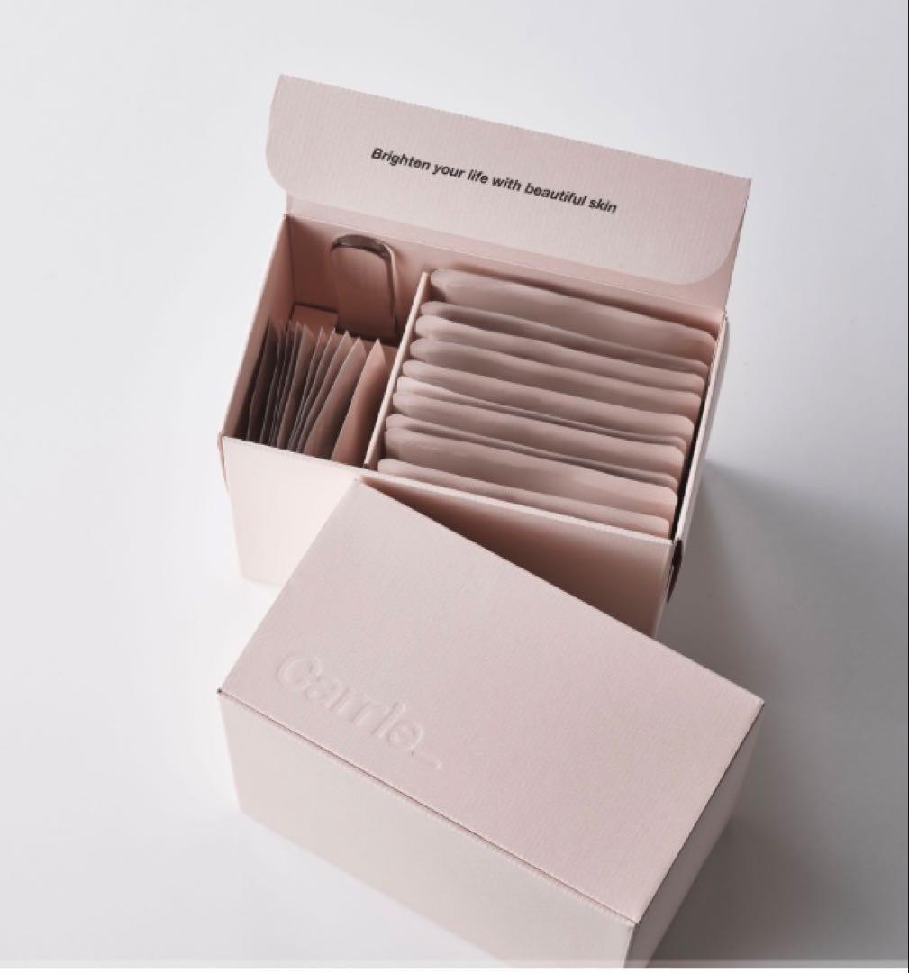 新品未開封1箱+2回分 Carrie モイスチャーゲルパック - メルカリ