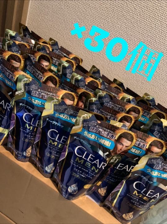 【30個】ユニリーバ クリアMディープクリーンCDつめかえ用 280g