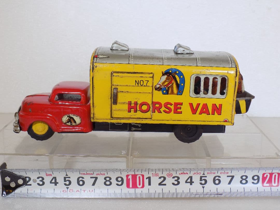 ✨️本日限定価格　希少珍品　ブリキ　【HORSE VAN】フリクション
