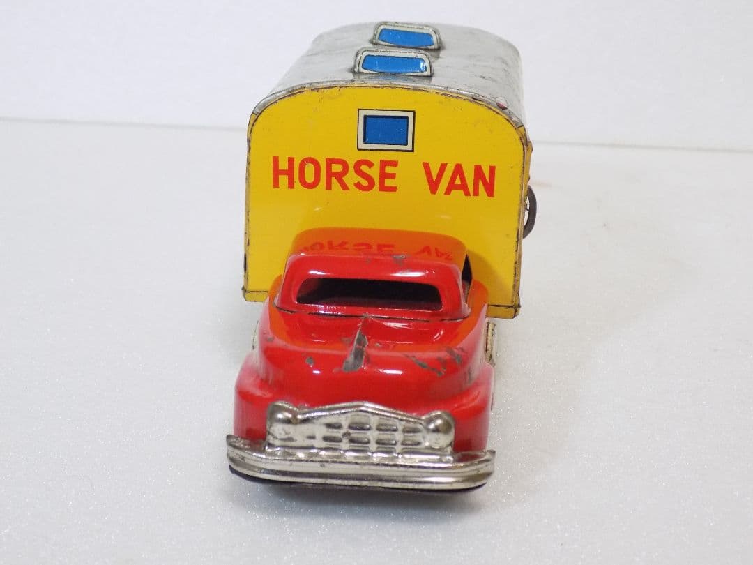 ✨️本日限定価格　希少珍品　ブリキ　【HORSE VAN】フリクション