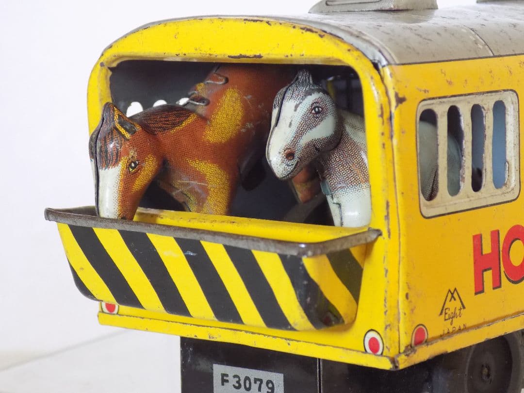 ✨️本日限定価格　希少珍品　ブリキ　【HORSE VAN】フリクション
