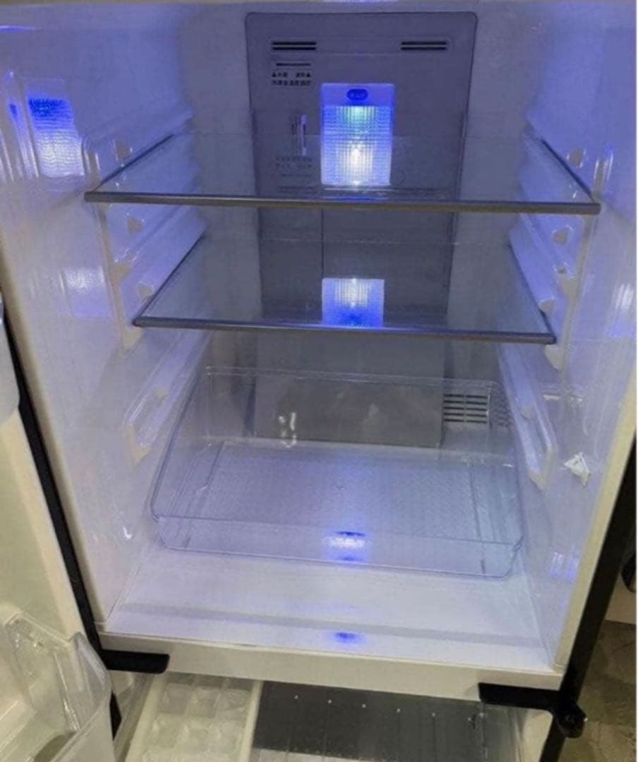 2017年式 137L ガラストップ 冷蔵庫 シャープ SJ-GD14D-B - メルカリ