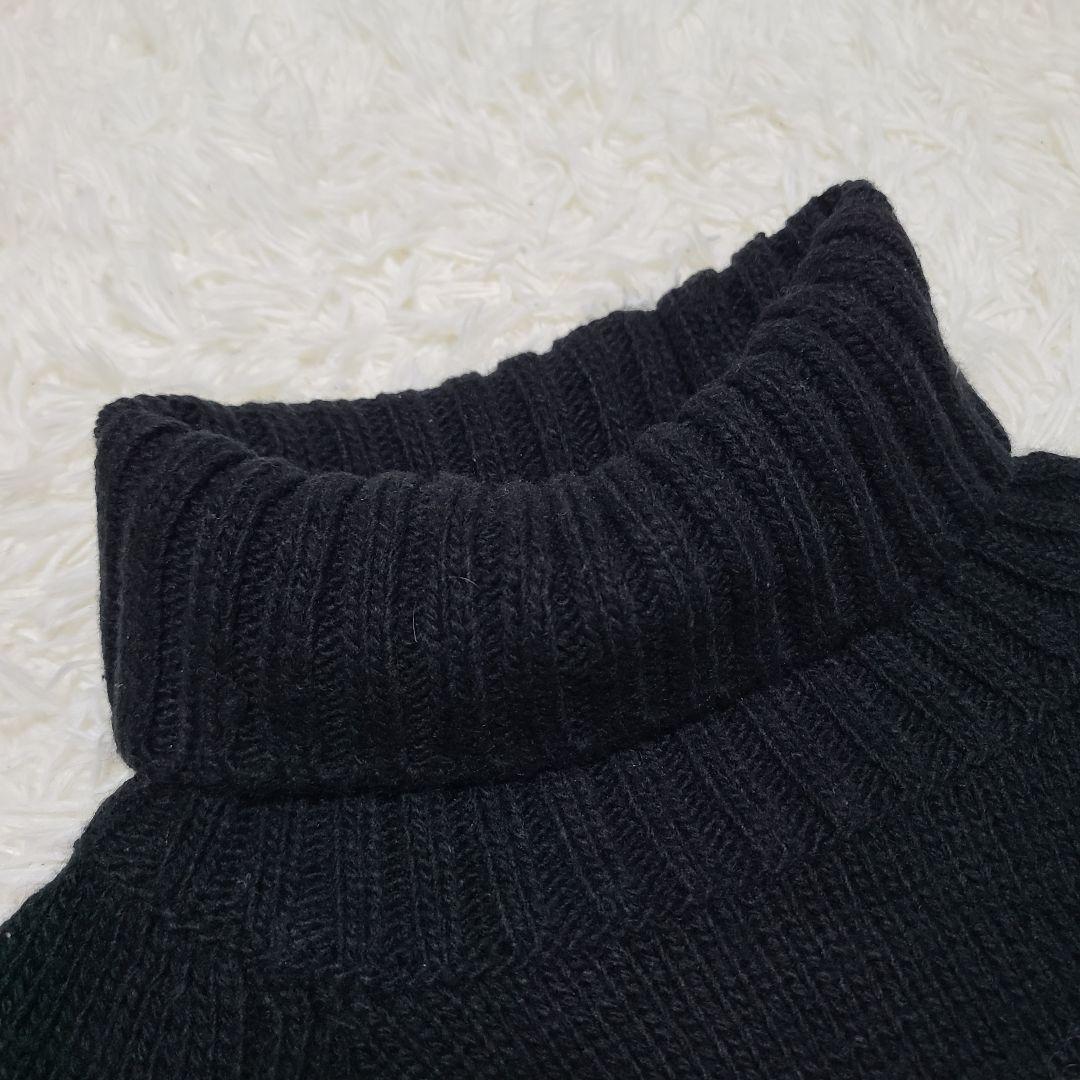 ✨️現行モデル✨️PINK HOUSE ロゴ ニット タートルネック ケーブル