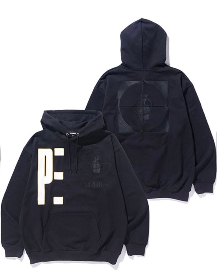 XLARGE × PUBLIC ENEMY パーカー　HIPHOP レア　完売