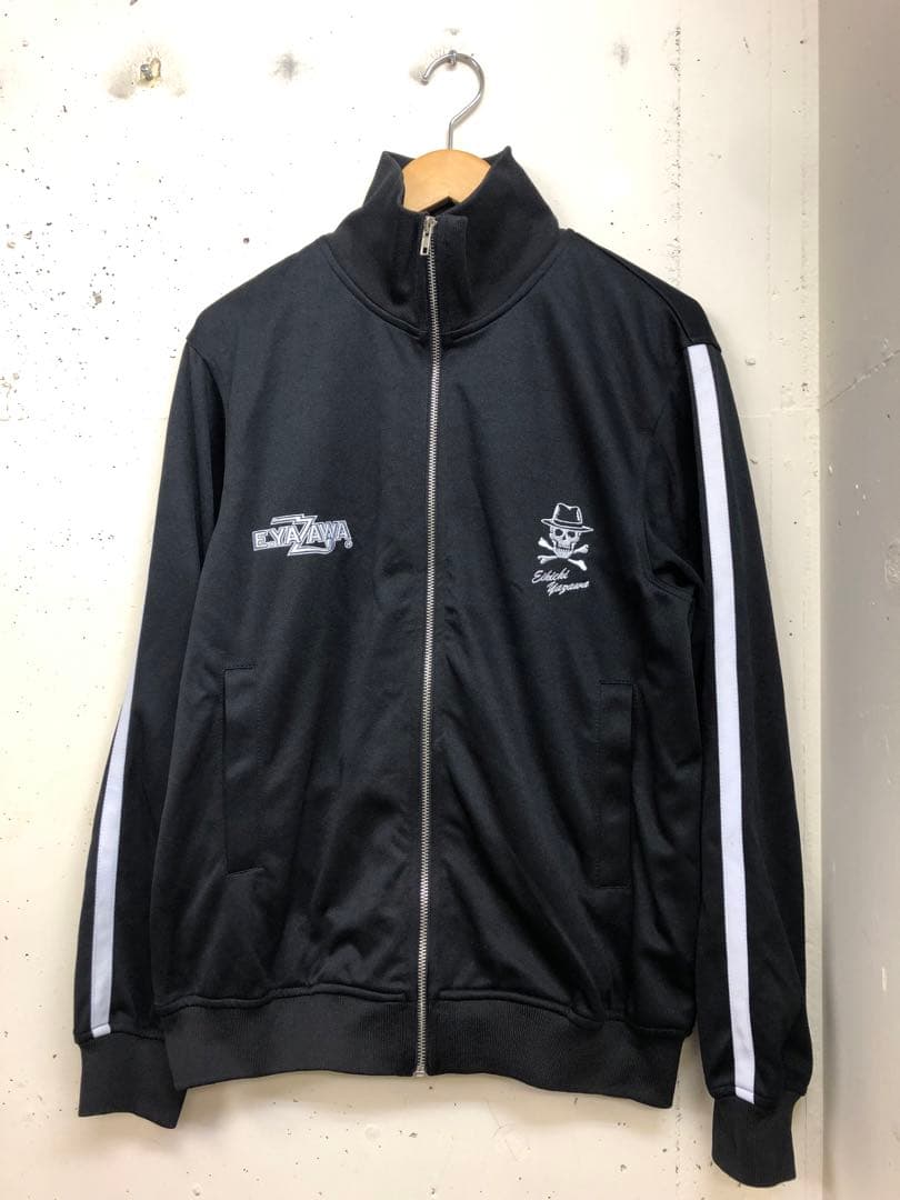 美品 矢沢永吉 ジャージ ジャケット トラックジャケット 黒 L - メルカリ