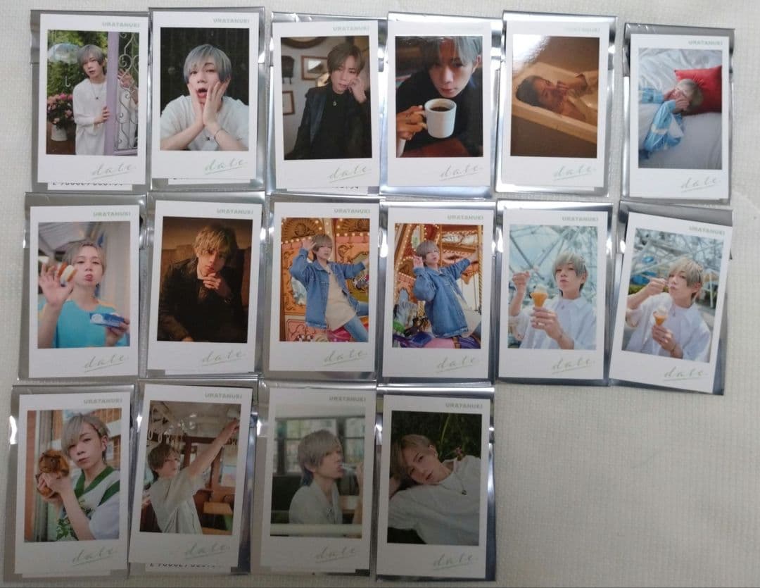 うらたぬき ランダムミニフォトカード vol.3 16種 全種セット ブロマイド 浦島坂田船 うらたぬき ランダムミニフォトカードvol.3 | j