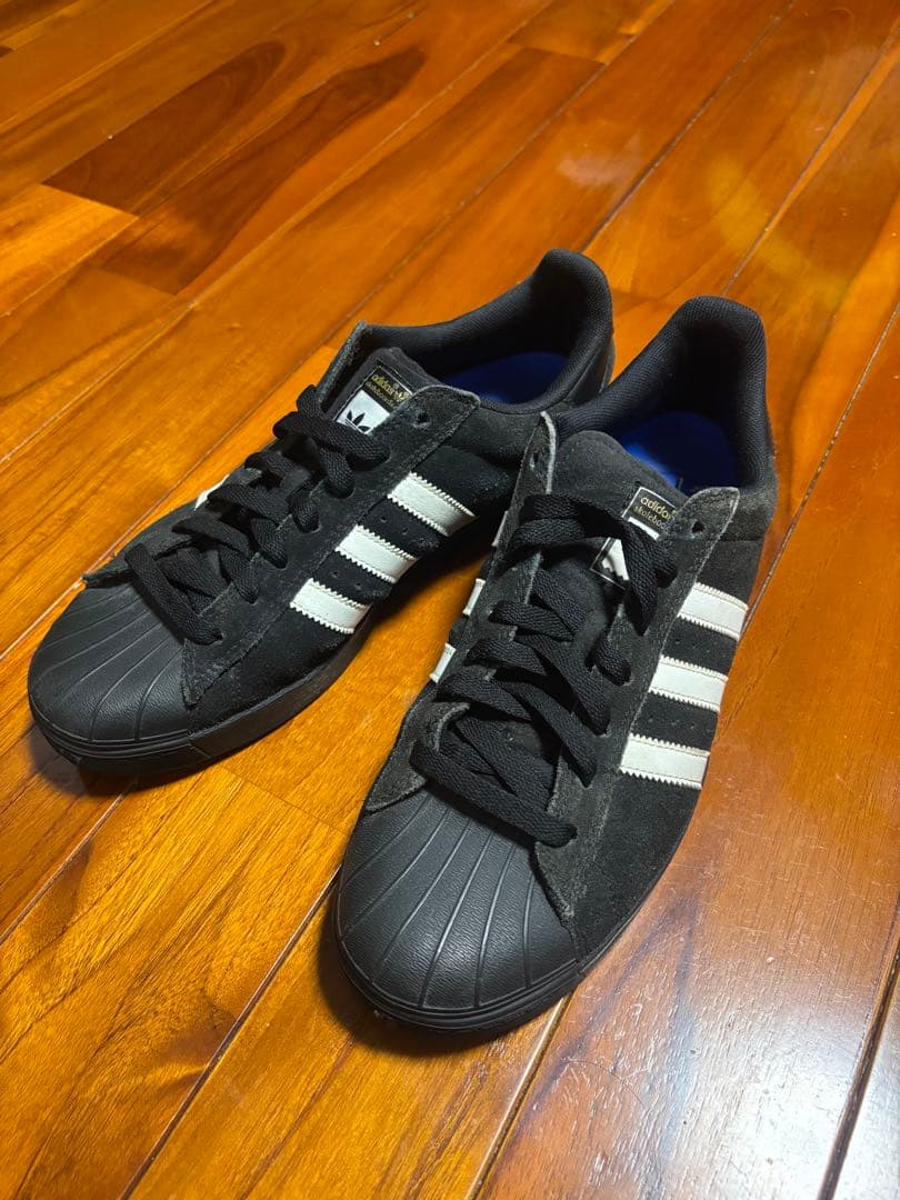 靴 adidas SUPERSTAR VULC ADV skate 27cm