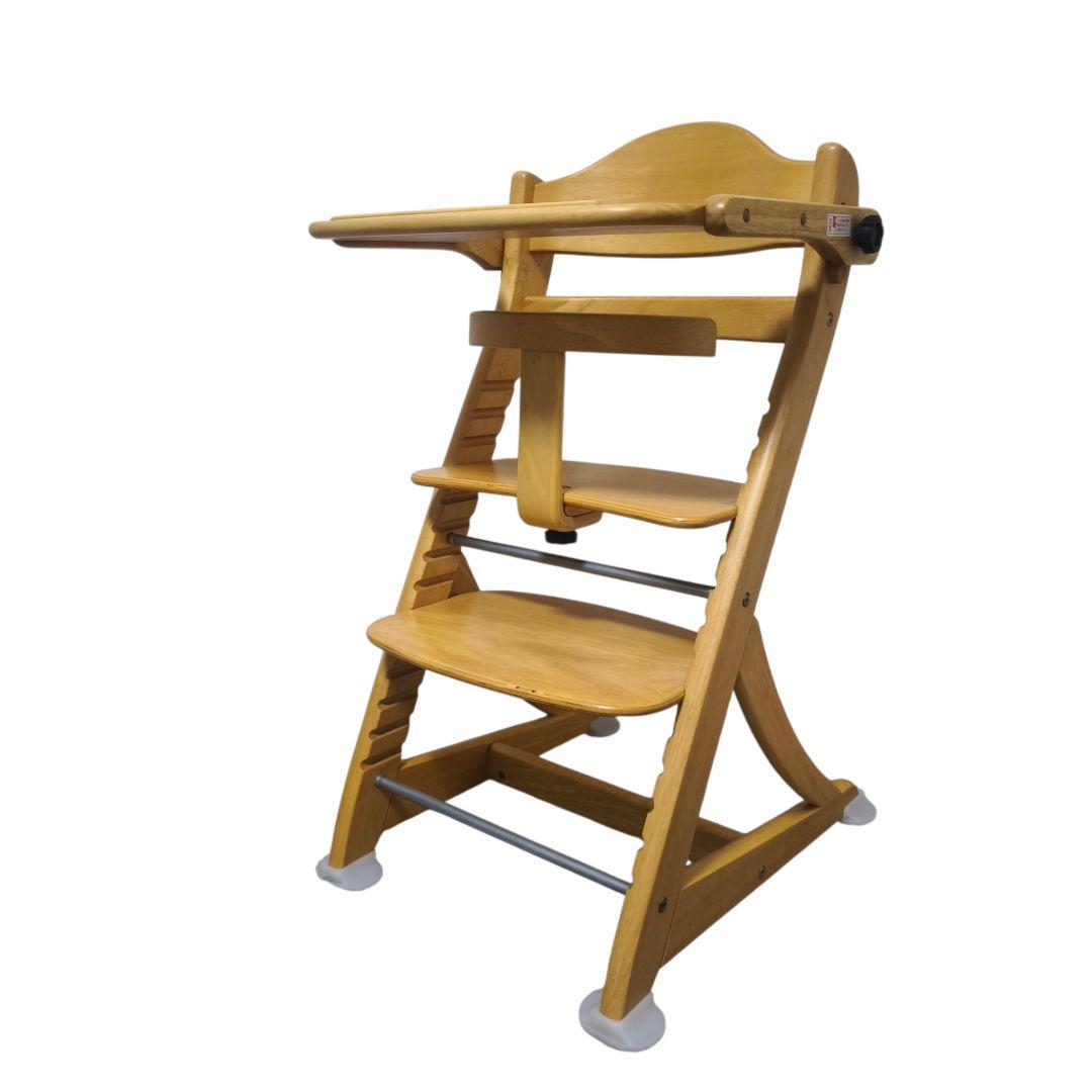 大和屋 すくすくチェアスリムプラス テーブル ガード付 ベビーチェア