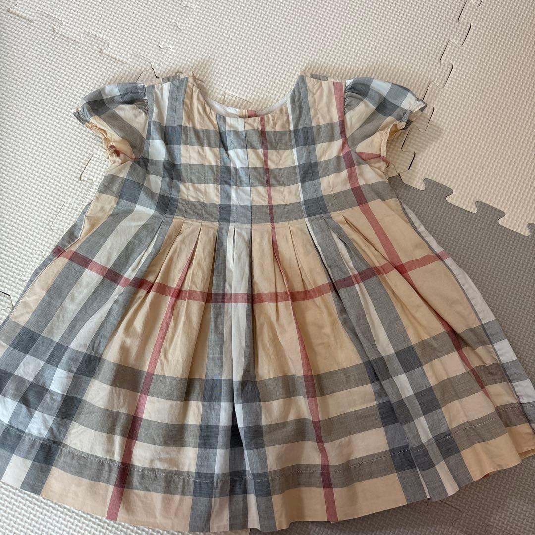Burberry チェック柄 ワンピース - メルカリ