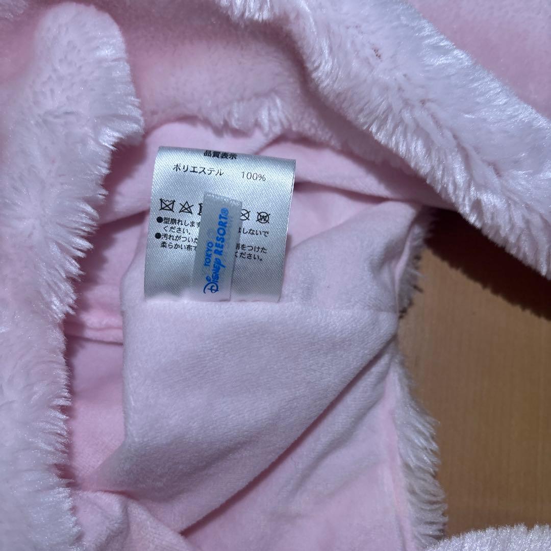 ディズニー ファンキャップ 耳付き マフラー ピンク - メルカリ