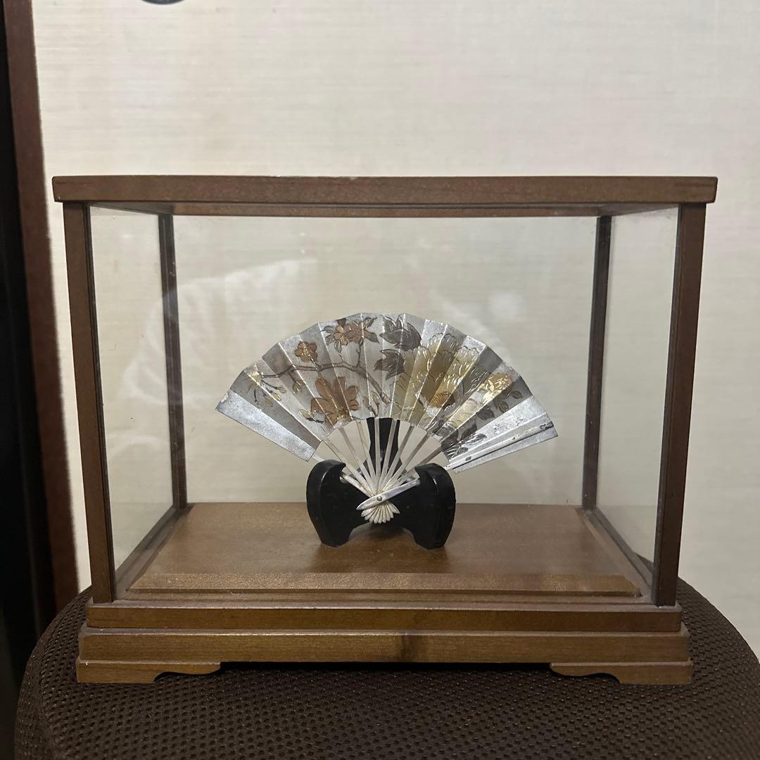 純銀製 扇子