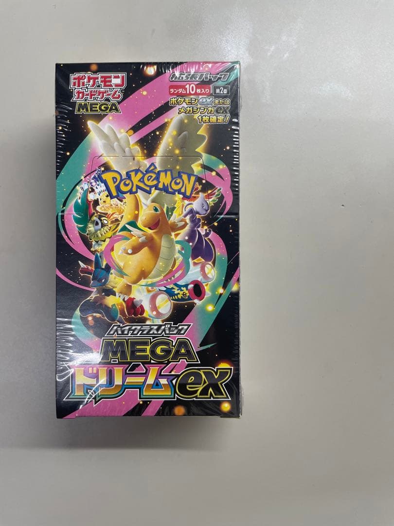 【新品未開封・シュリンク付き】ポケモンカード MEGAドリームEX 1BOX