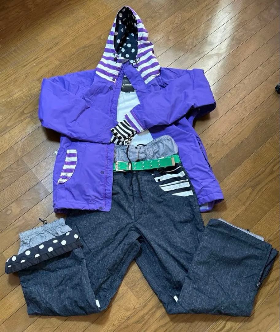 スノーボードウェア 上下セット　メンズ　LサイズGUSH