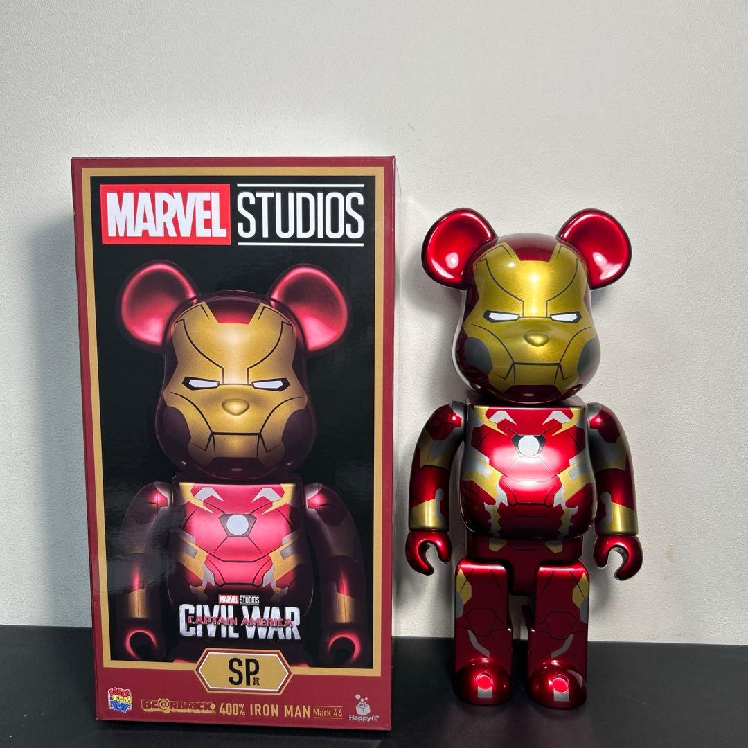 VERDETAM アイアンマン ベアブリック 400% Happyくじsp MEDICOM TOY OFFICIAL BLOG（メディコム・トイ オフィシャルブログ