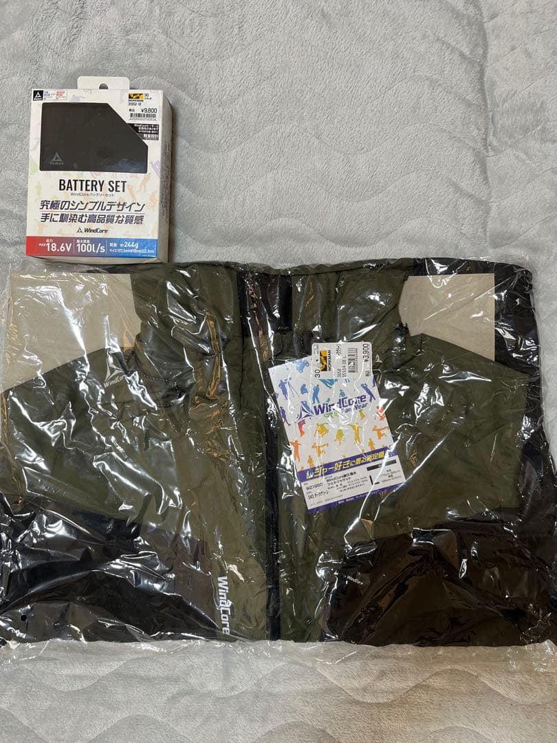 ワークマン、リチウムイオンバッテリー、シェルジャケット